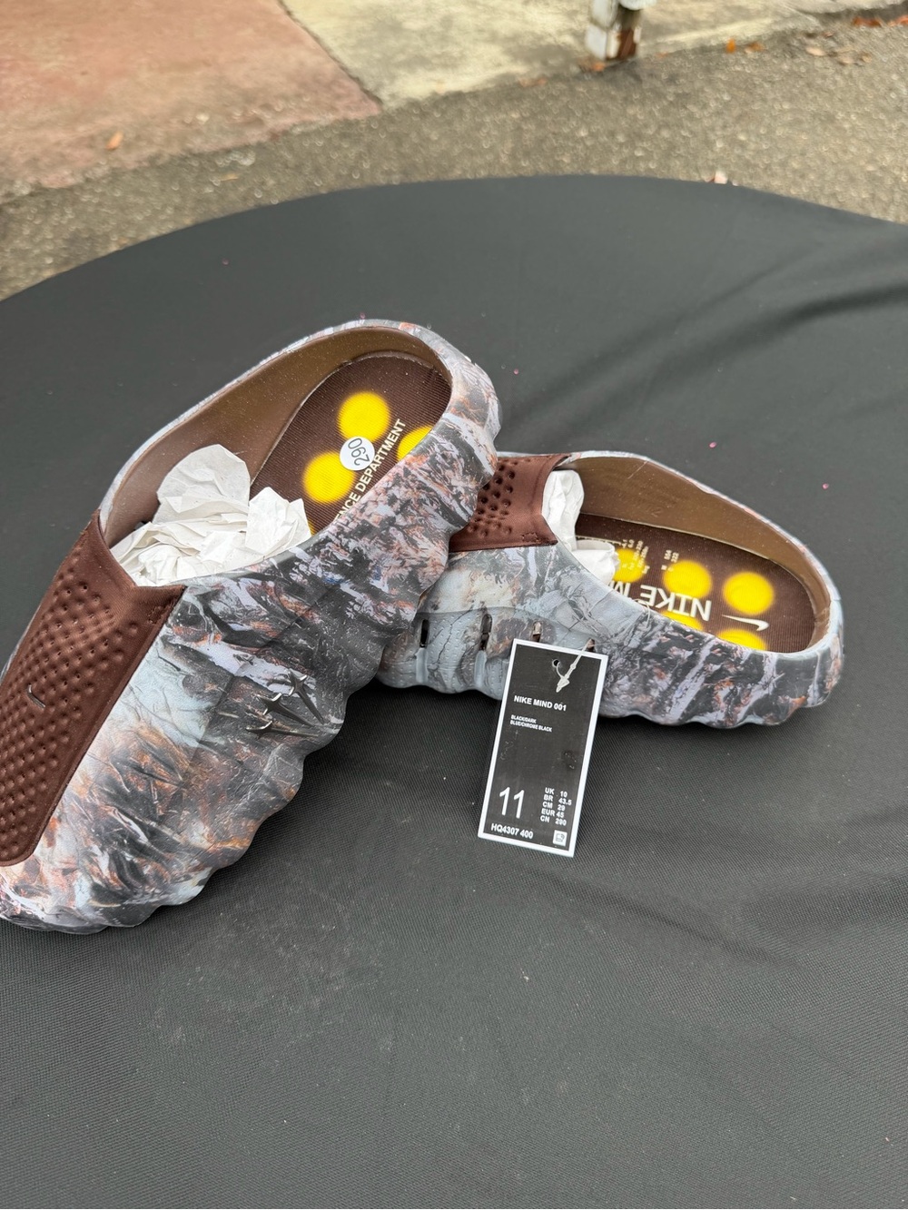 Nocta Men’s Brown and Gray Foam Slide Clog